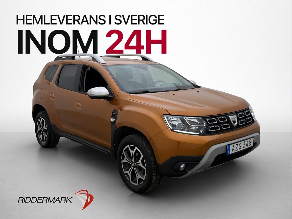 Dacia Duster 1.2 TCe 4x4 125hk Kamera Navi Döda-Vinkel