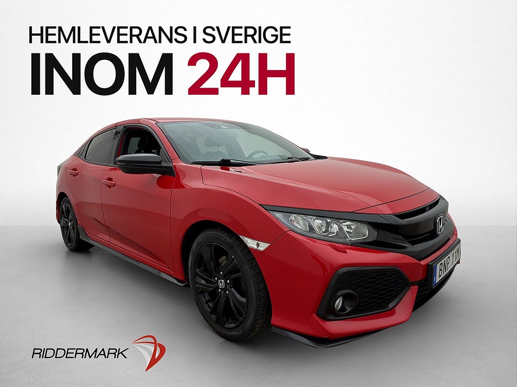 Honda Civic 1.0 126hk Dynamic Kamera Skinn Navi Adapt-Fart
