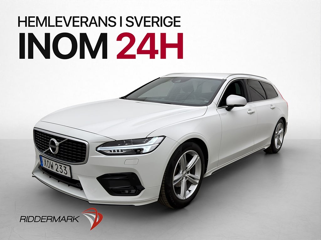 Volvo V90 Polestar D4 R-Design Värmare Navi Halvskinn Drag