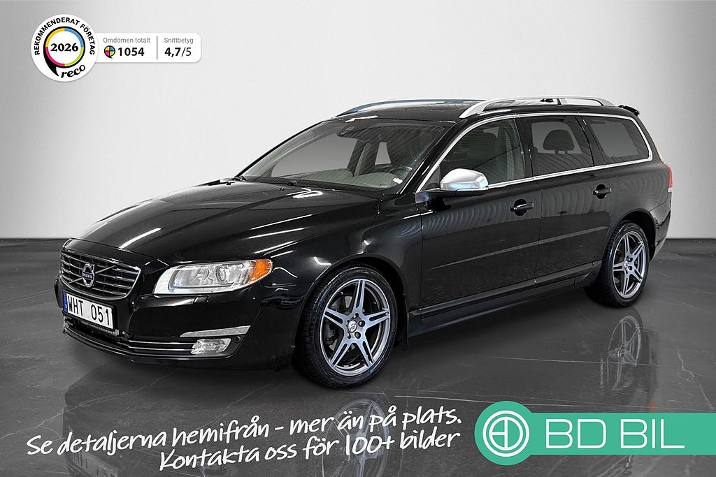 Volvo V70 D4 Summum TAKLUCKA VÄRMARE VÄLSERVAD KAMREM BYTT DRAG