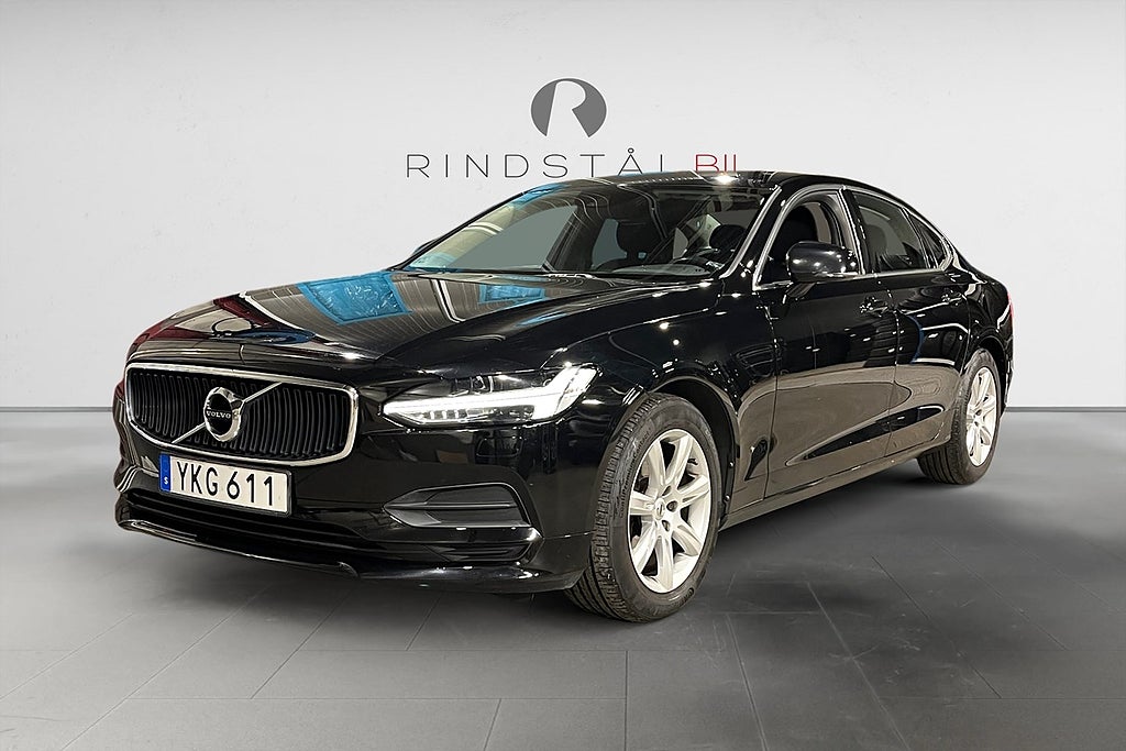 Volvo S90 D3 150 HK KINETIC D-VÄRM PDC NYSERV NYBES 2BRUKARE 17"