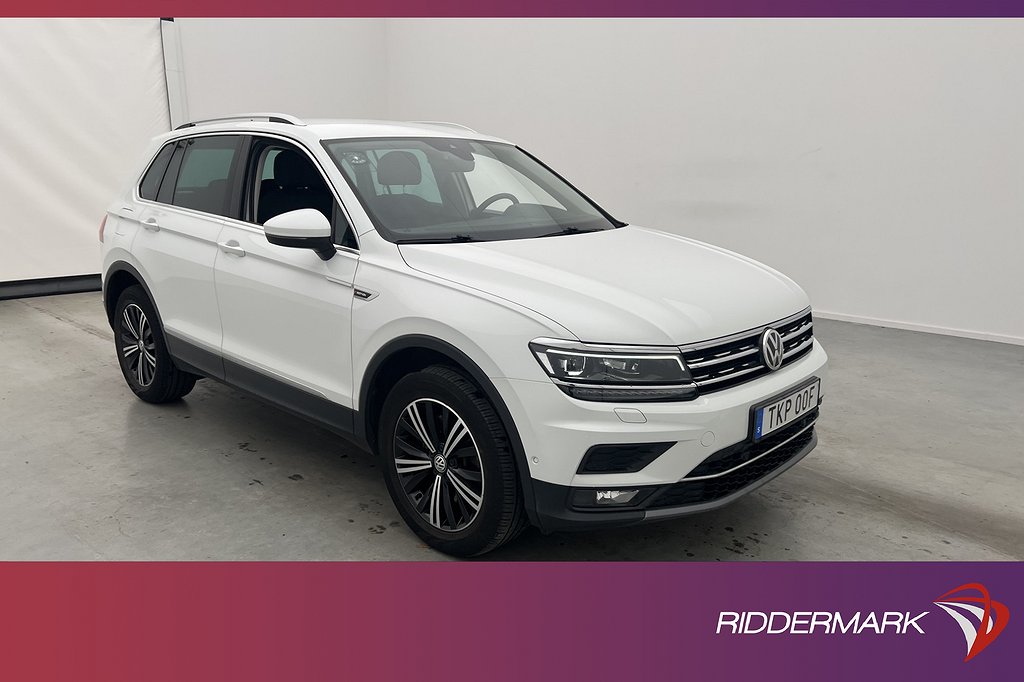 Volkswagen Tiguan 2.0 TDI 4M 190hk GT Cockpit Kamera Drag