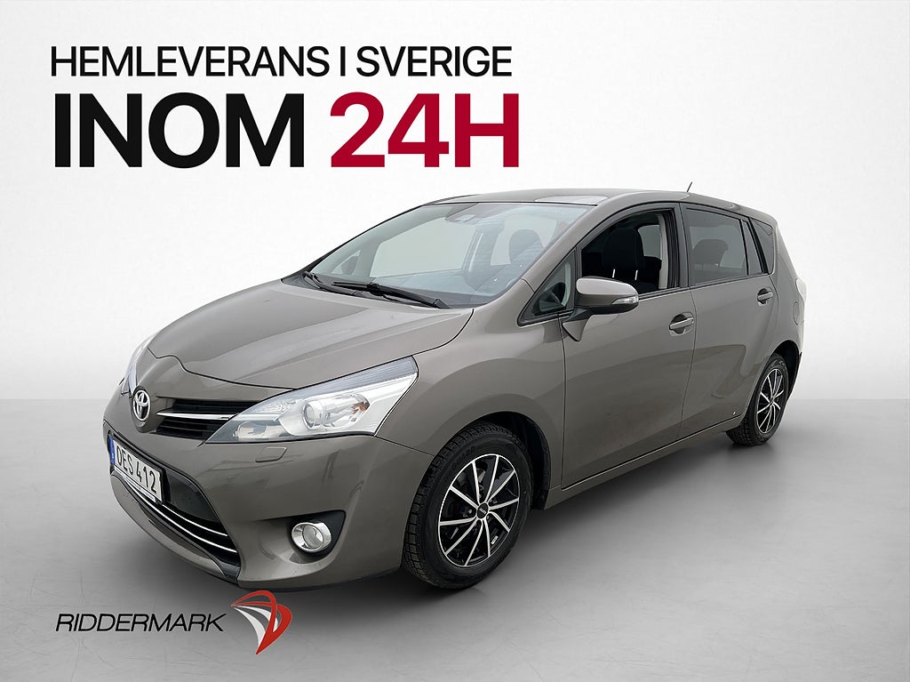 Toyota Verso 1.8 147hk Active Plus 7-sits Pano Kamera Navi