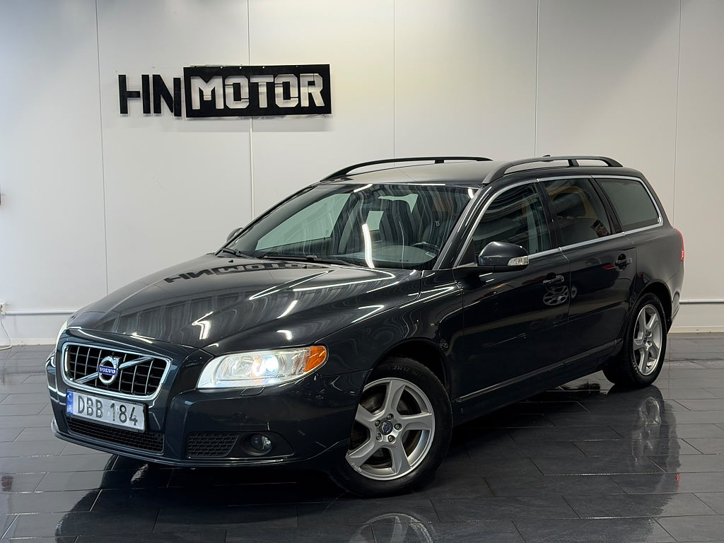 Volvo V70 D3 Momentum 163hk |DRAG|HPA|Värmare|KamremBytt|NyServ|