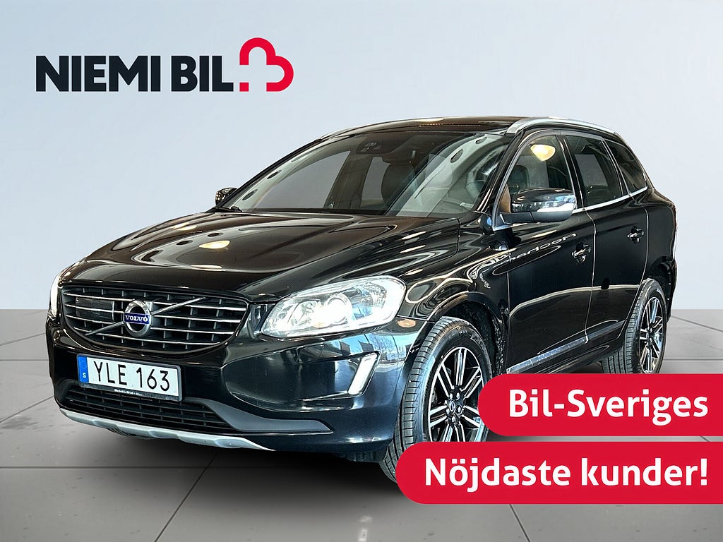 Volvo XC60 D4 AWD Aut Classic Summum Skinn/BLIS/Ad.Fhåll/Dvärm/SoV