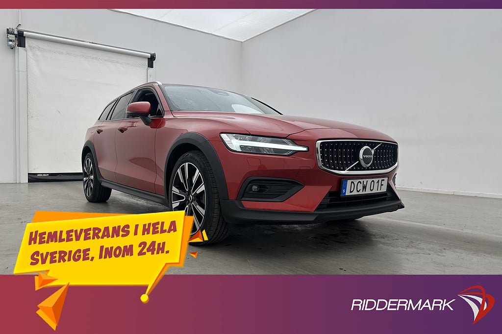 Volvo V60 Cross Country B4 AWD Plus Skinn Drag Kamera MOMS