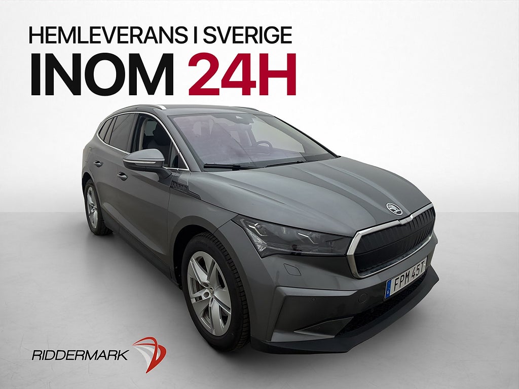 Skoda Enyaq iV 80x 265hk MOMS Kamera CarPlay Navi Rattvärme