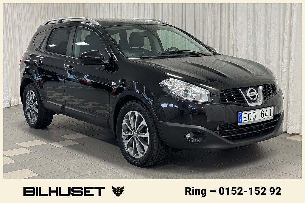 Nissan Qashqai+2 2.0 dCi 4x4 Bose Navi B-kamera Glastak 