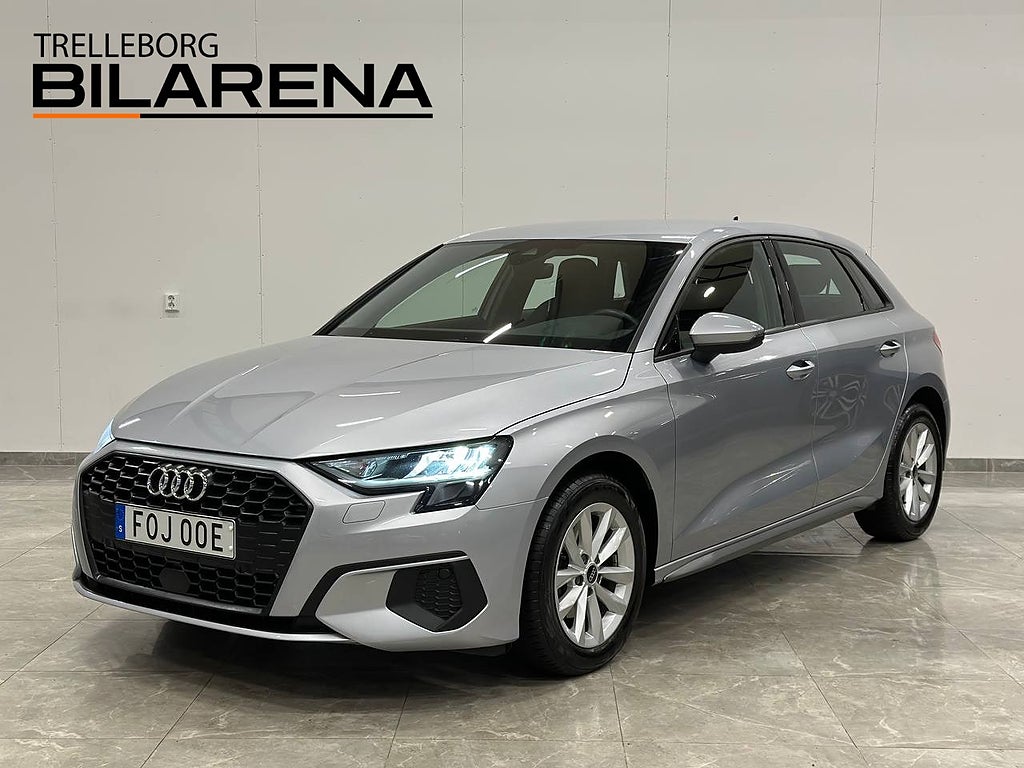 Audi A3 Sportback 30 TFSI Manuell, 110hk Comfort, 2 Ägare