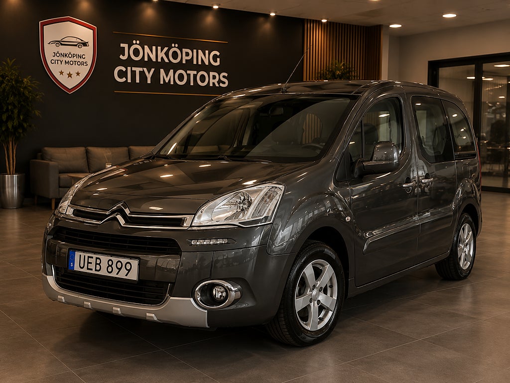 Citroën Berlingo Multispace 1.6 HDiF  5 Sits ETG6 Euro 5 dragkrok 