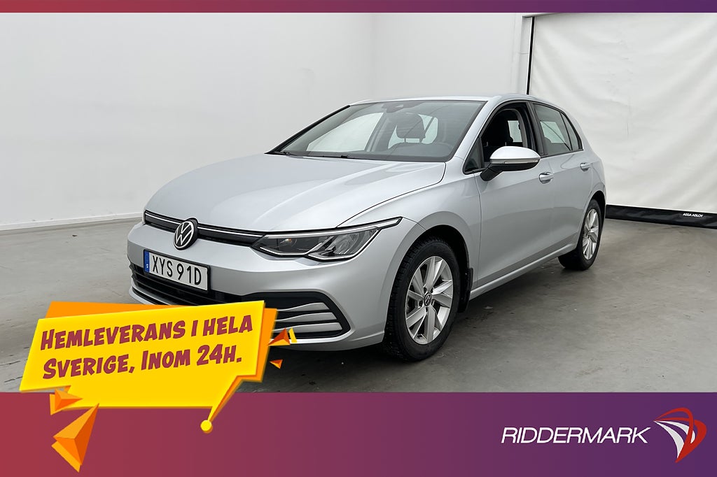 Volkswagen Golf 1.5 TSI 150hk Cockpit Kamera Drag MOMS