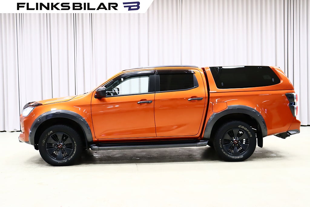 Isuzu D-Max 163HK Automat|Style|Kåpa|Släde|Moms|SeUtr!