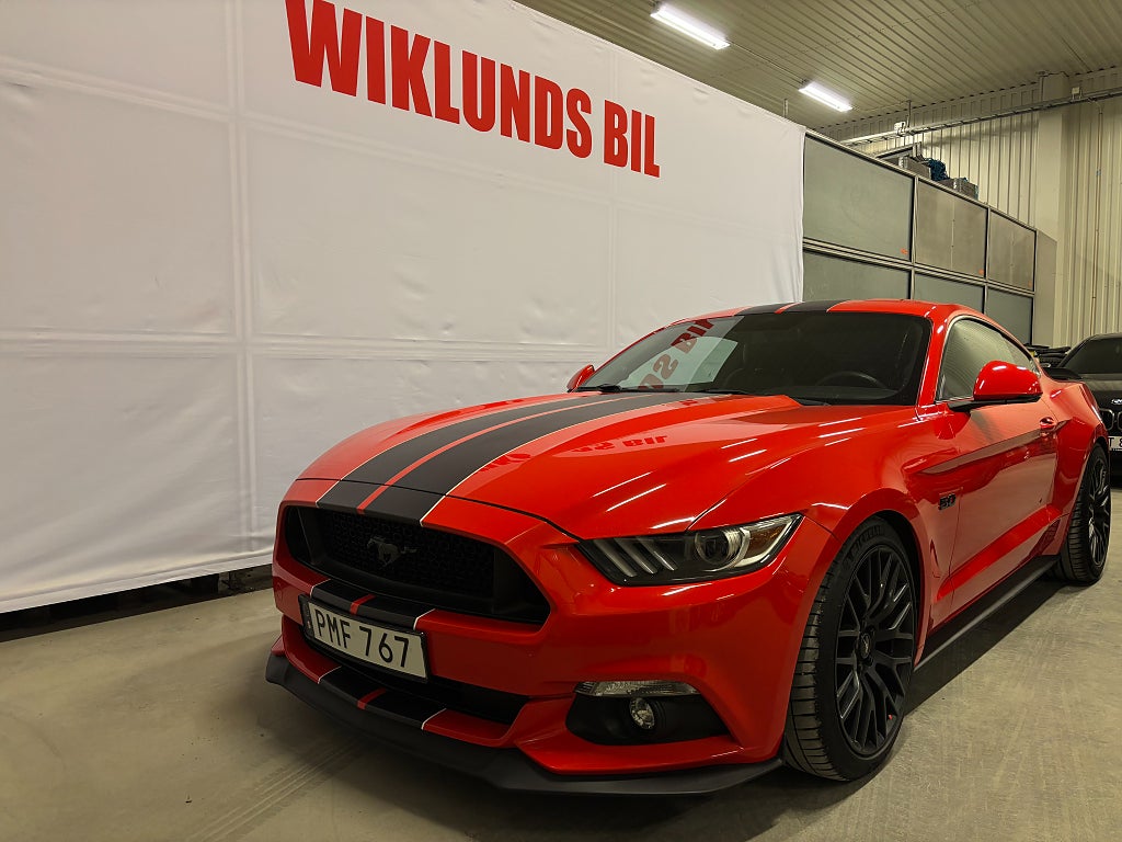 Ford Mustang GT SelectShift 5.0 V8 421hk Sv-såld Nybes CORSA 