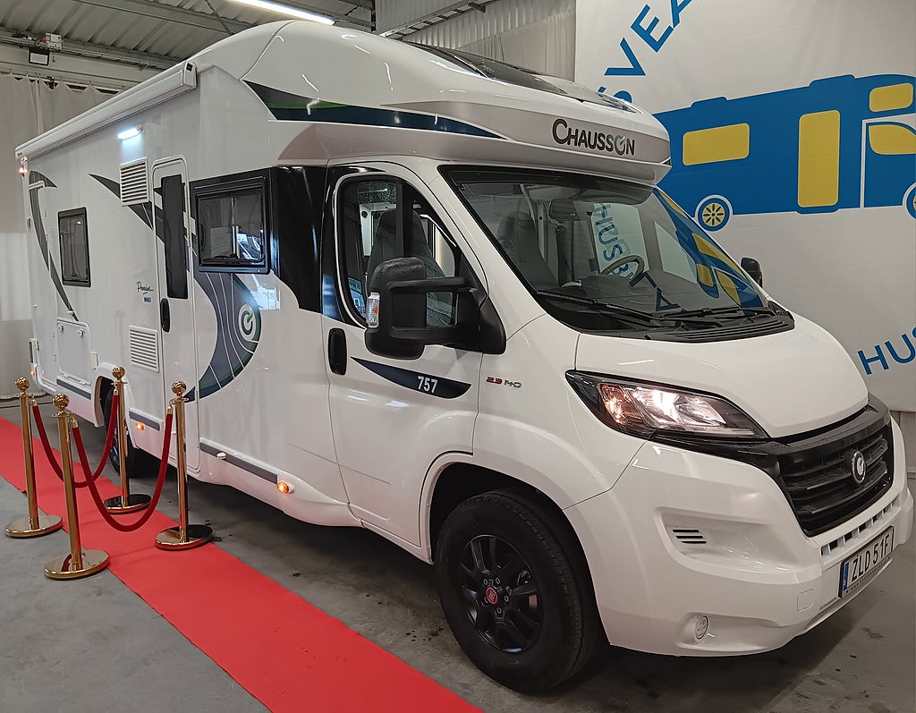 Chausson 757 Solcell Cykelställ Golvv Backkamera VINTERKAMPANJ 