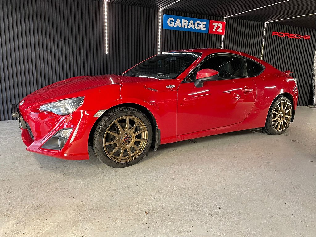 Toyota GT86 2.0 H4 Euro 5 Svensksåld