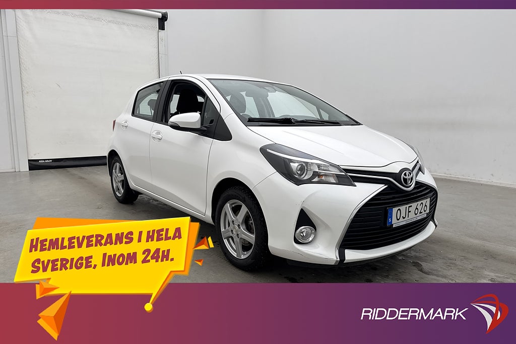 Toyota Yaris 1.33 Dual VVT-i Kamera 2 Ägare 99hk