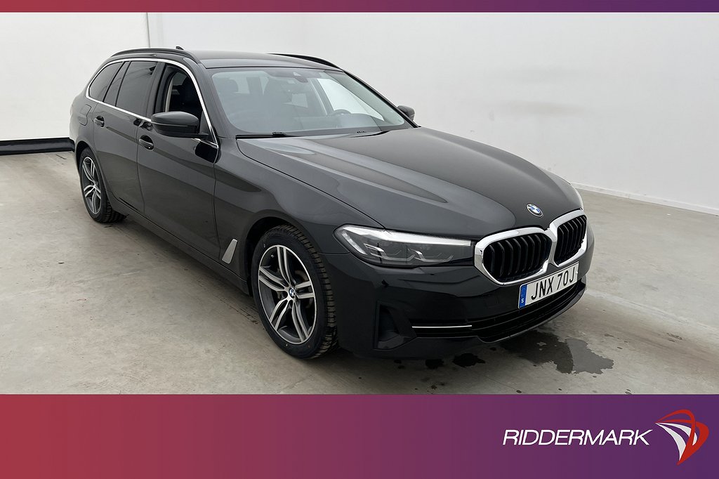 BMW 530e xDrive Touring 292hk Kamera Pvärm Drag Skinn Navi