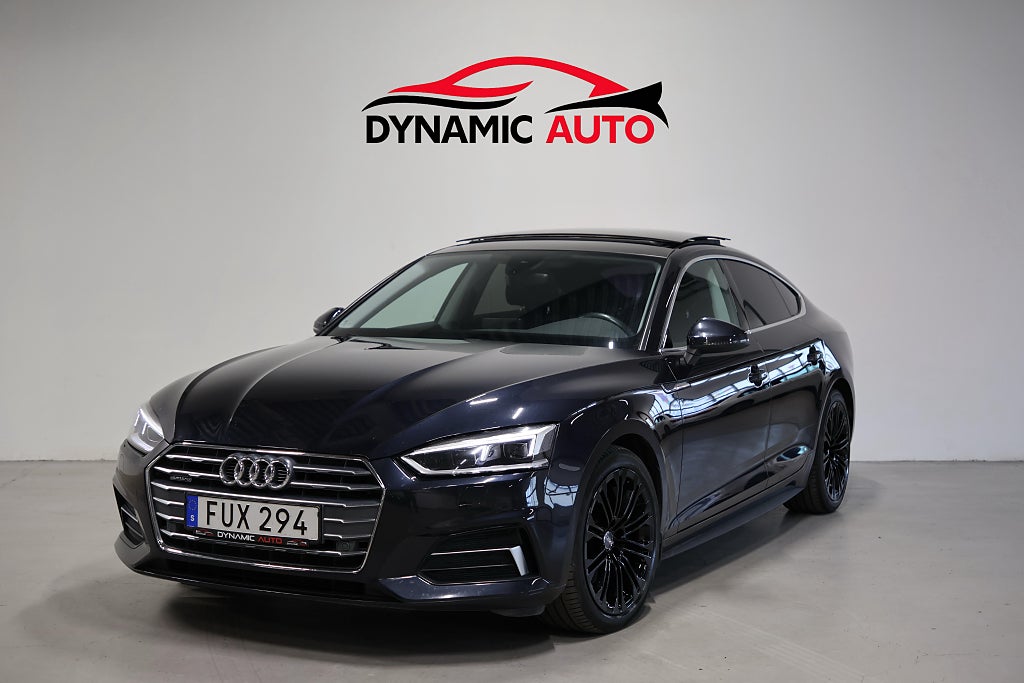 Audi A5 Sportback 2.0TDI 190HK/Quattro/Panorama/CarPlay/