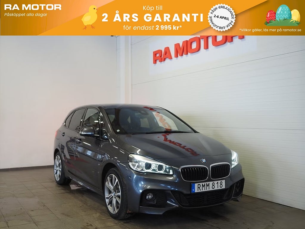 BMW 225xe Active Tourer Plug-in M Sport Navi Kamera HUD Läder 2017