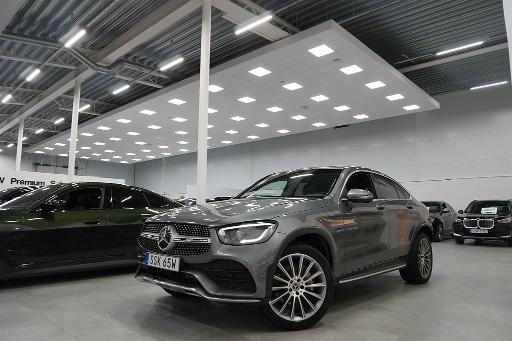Mercedes-Benz GLC 2,65% ränta 300de 4Matic AMG Taklucka Värmare 20