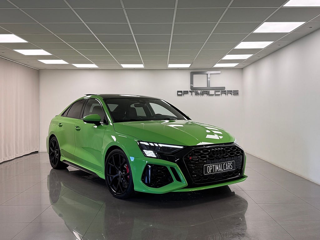 Audi RS3 Sedan 400HK 2.5TFSi Q Pano B&O Matrix Maxutrustad