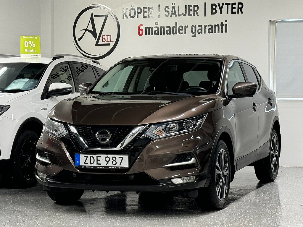 Nissan Qashqai 1.2 DIG-T XTRONIC-CVT Euro 6 360° GPS S&V hjul