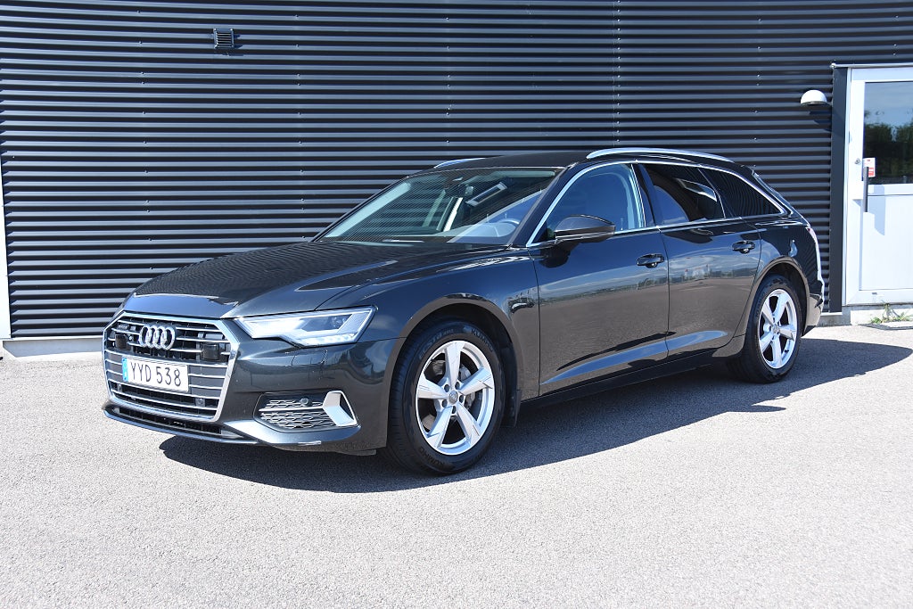 Audi A6 Avant 40 TDI quattro Proline Sport Navi, Värmare, Drag