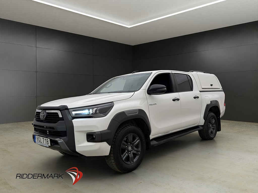Toyota Hilux Invincible 2.8 4WD M/K-Värm Drag JBL Kåpa Moms
