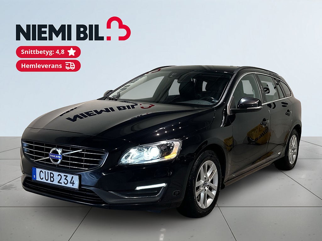 Volvo V60 D4 AWD Momentum Kamrem Bytt Dvärm Skinn Drag SoV