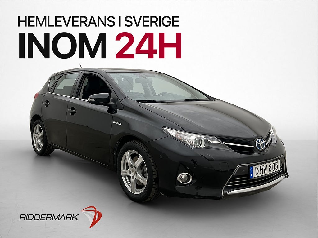 Toyota Auris Hybrid Executive Kamera Halvskinn 0.39 l/mil