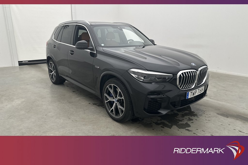 BMW X5 xDrive45e M Sport Luftfjädring HUD 360° Drag MOMS