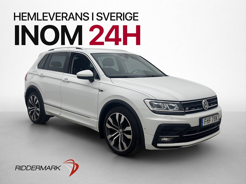 Volkswagen Tiguan 2.0 TSI 4M 190hk R-Line P-Värm Drag Kamera