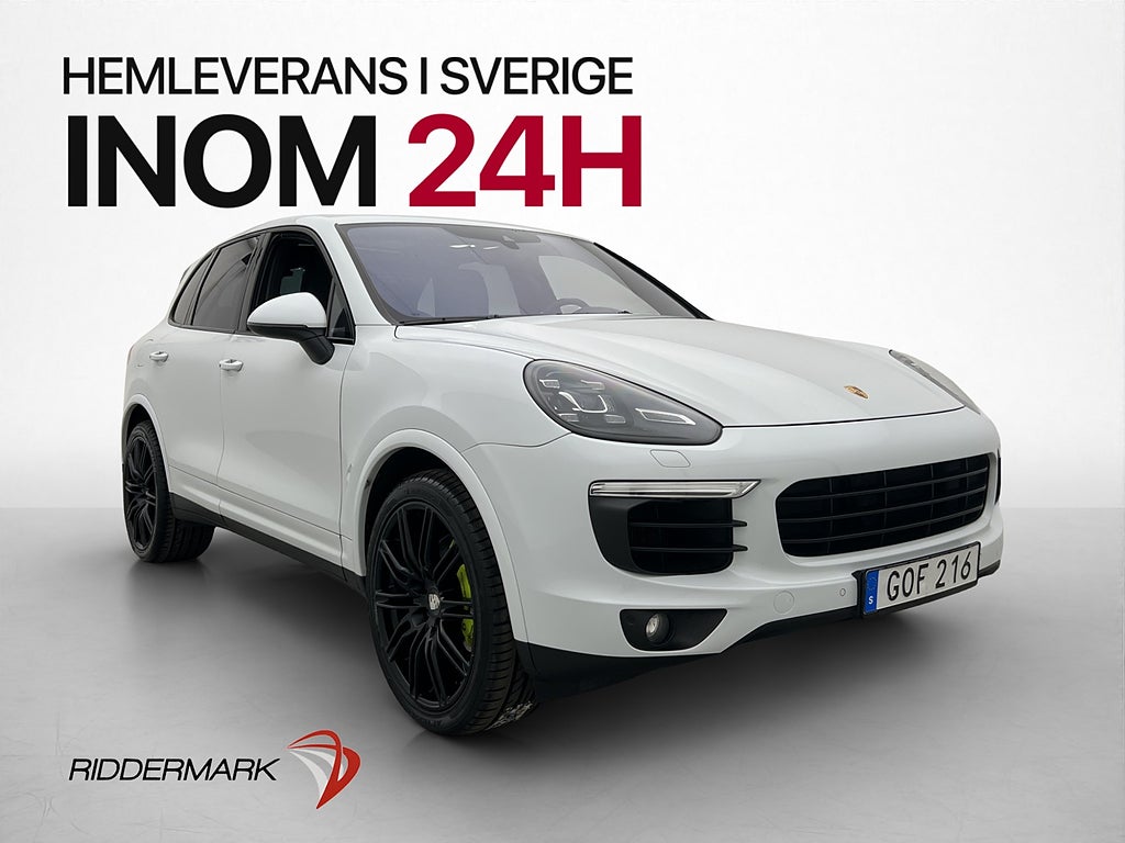 Porsche Cayenne S E-Hybrid AWD Pano Bose Skinn Drag D-Värm