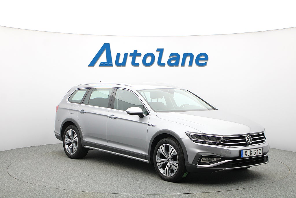 Volkswagen Passat Alltrack 2.0 TDI 4M, Värmare, Drag, Kamera, MOMS 200hk