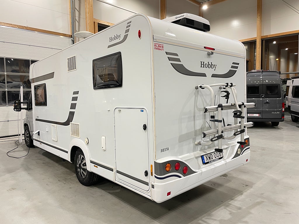 Hobby Siesta T70 HGE / AC bodel / Solcell / Taksäng / Automat - Hobby