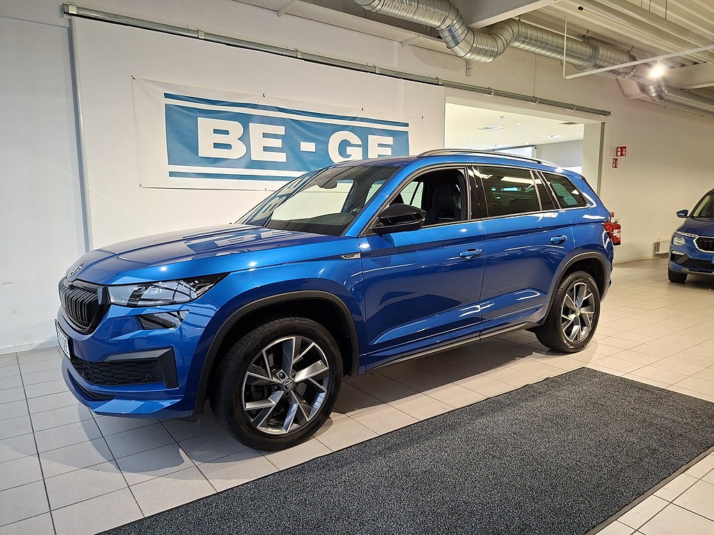 Skoda Kodiaq SPORTLINE 2,0 TDI 200HK DSG 4X4 Drag Värmare