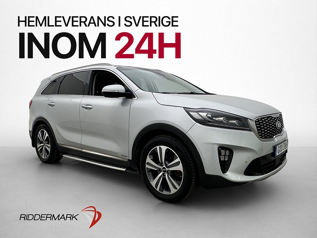 Kia Sorento 2.2 CRDi AWD GT Line Pano 7 sits H/K Kamera