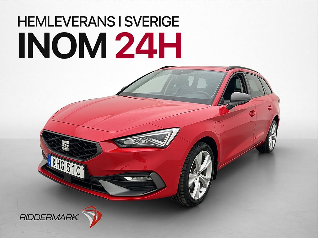 Seat Leon ST e-Hybrid 204hk FR Panorama Cockpit Kamera Navi