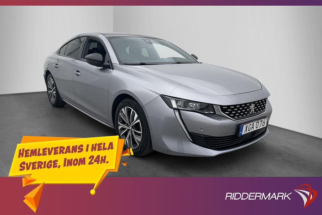 Peugeot 508 PureTech 180hk GT-Line Taklucka CarPlay Kamera