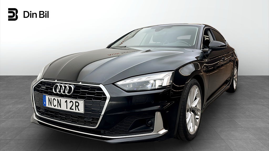 Audi A5 Sportback 45 TFSI quattro 265hk Drag/Värmare/Matrix