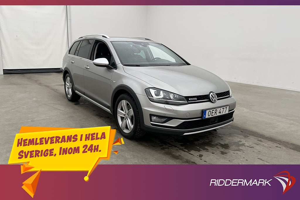 Volkswagen Golf Alltrack 2.0 TDI 4M 184hk D-Värm Kamera Drag