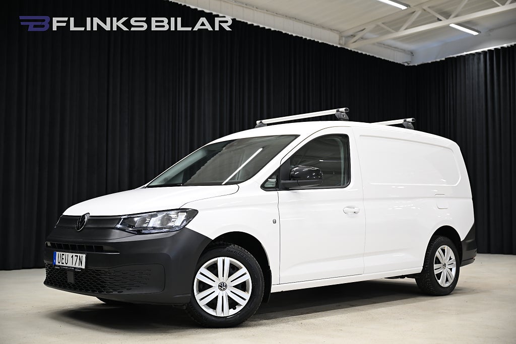 Volkswagen Caddy Maxi 122HK Drag|Värmare|V-Inredd|Backkamera|EnÄgare|Leasbar