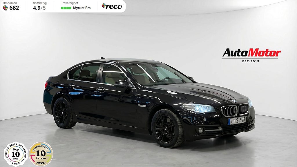 BMW 530 530d xDrive Sedan 258hk Drag/HuD