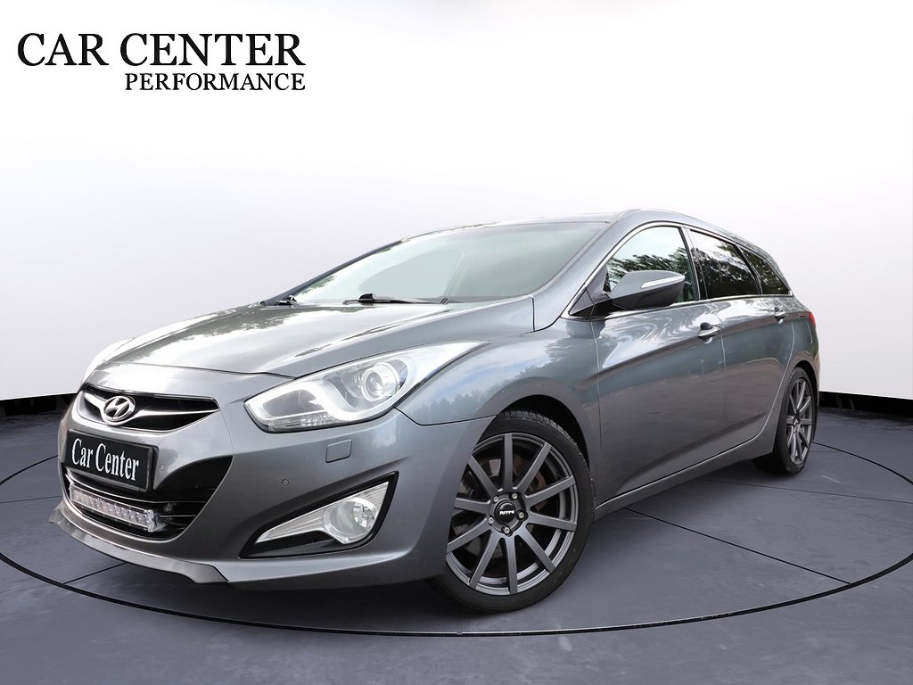 Hyundai i40 1.7 CRDi 136hk SoV-Hjul Navi Nyservad Dragkrok