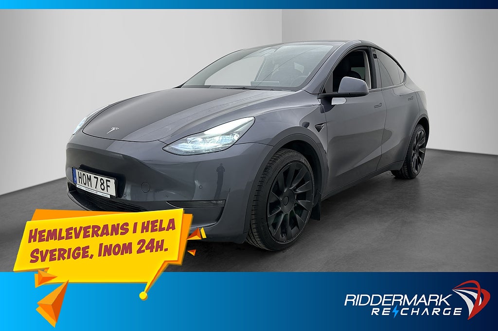 Tesla Model Y Long Range AWD Autopilot Svensksåld MOMS