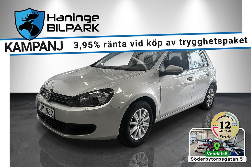 Volkswagen Golf 5-DR 1.4 TSI MASTERS SUPERDEAL 3.95% / LÅGMILAD / 