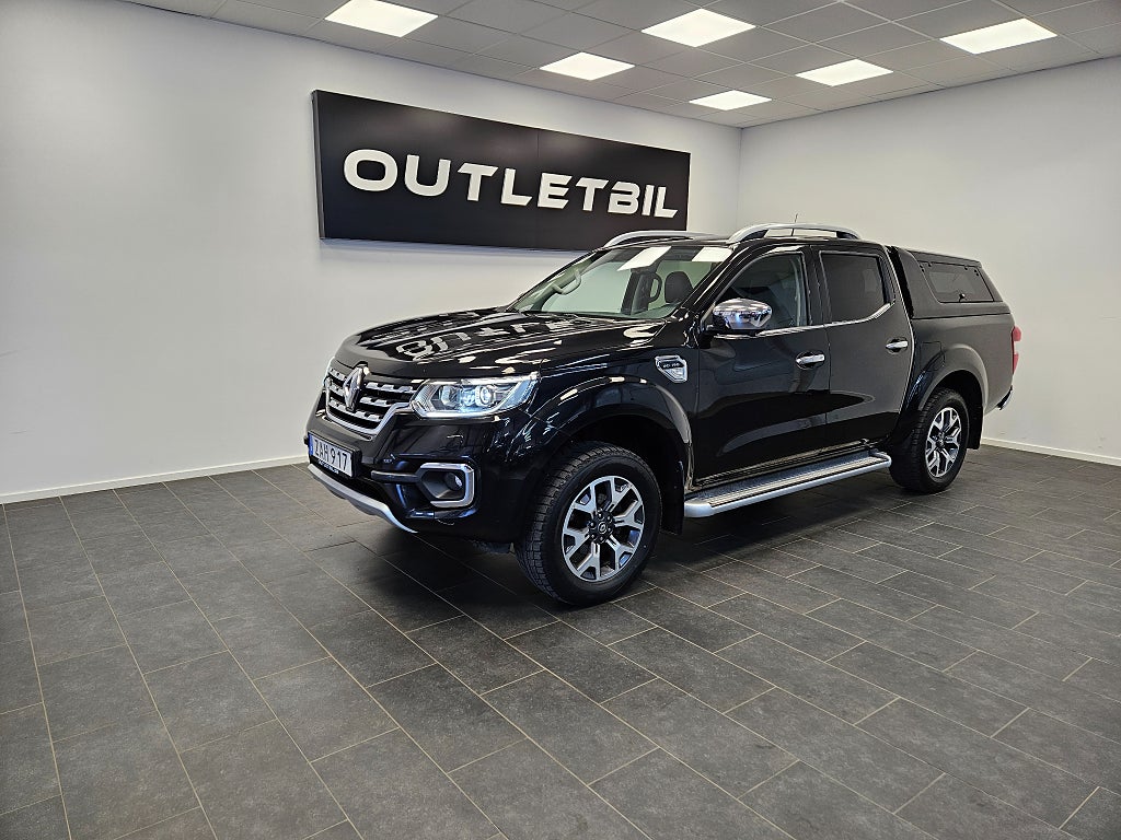 Renault Alaskan 2.3dCi 4WD Flak Kåpa Värmare Läder Navi Backkamera Drag