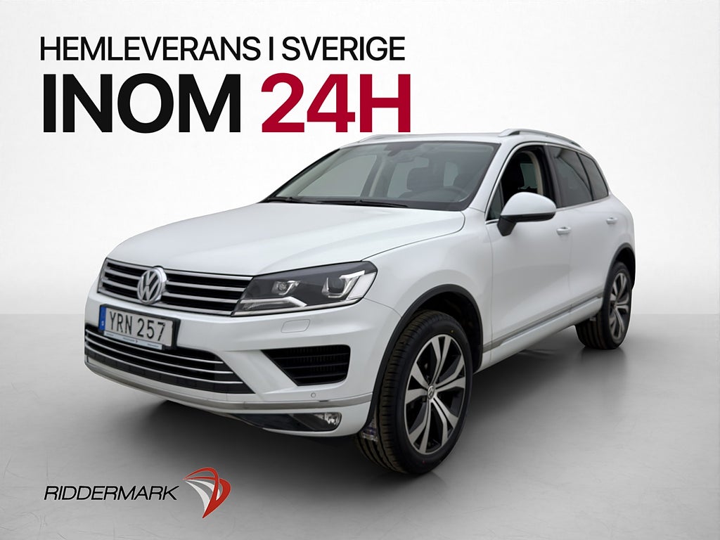 Volkswagen Touareg 3.0 V6 TDI 4M 204hk Drag Kamera GPS Skinn