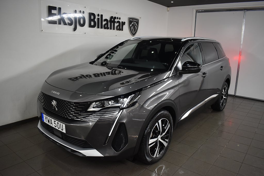 Peugeot 5008 GT PureTech 130hk Automat *7 Sits, Ränta 3,99%*