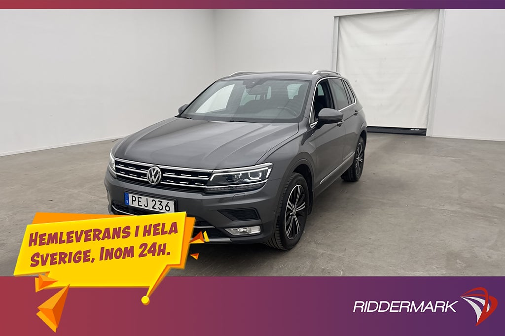 Volkswagen Tiguan TSI 4M 180hk GT Cockpit Kamera Värm Drag